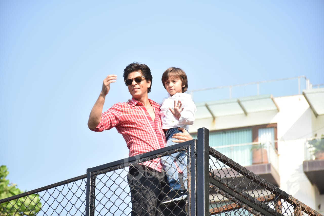 Shah Rukh Khan and AbRam