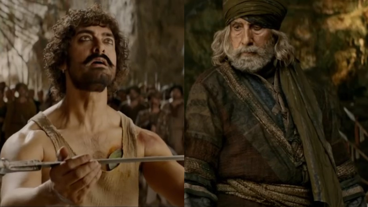 Aamir Amitabh Bachchan making of thugs of hindostan