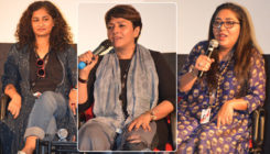 IFFI 2018 In Pictures: Meghna Gulzar, Gauri Shinde and Leena Yadav at the panel discussion named 'Calling The Shots'