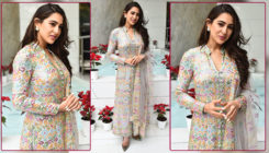 In Pics: Sara Ali Khan looks ethereal in traditional attire at 'Kedarnath' promotions