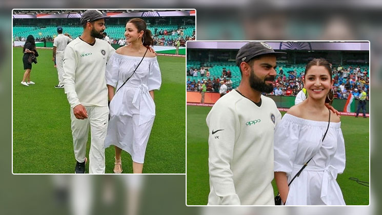 virat anushka celebrate india win