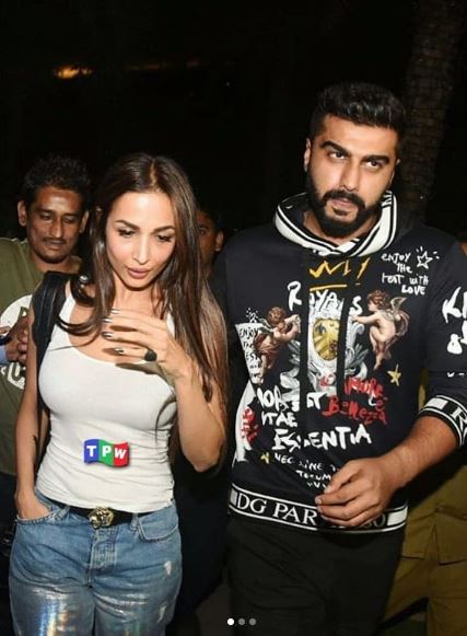 Arjun Kapoor and Malaika Arora