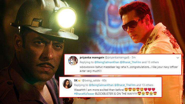 Bharat Teaser Twitterati Reactions twitter