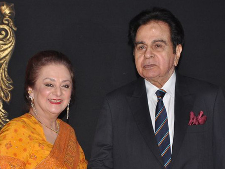 Dilip Kumar and Saira Banu