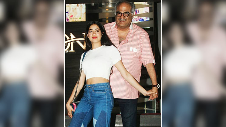 Janhvi Kapoor Boney Kapoor Chat
