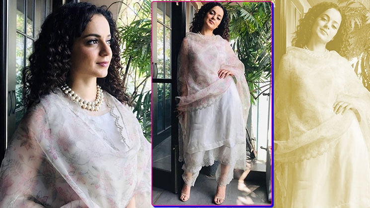 ootd kangana sheer white salwar kameez