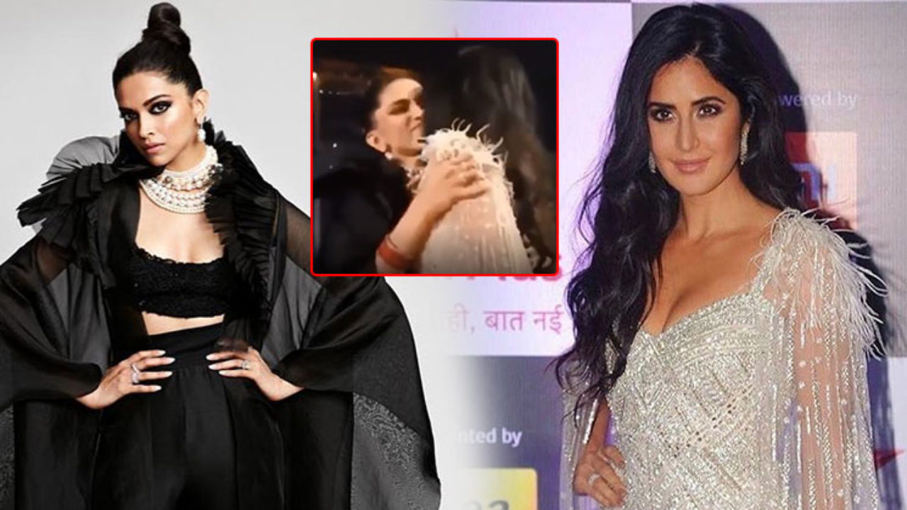 Watch: Deepika Padukone and Katrina Kaif end cold war with a hug | Bollywood Bubble