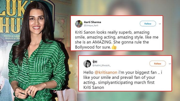 Kriti Sanon Twitterati Reactions Luka Chuppi