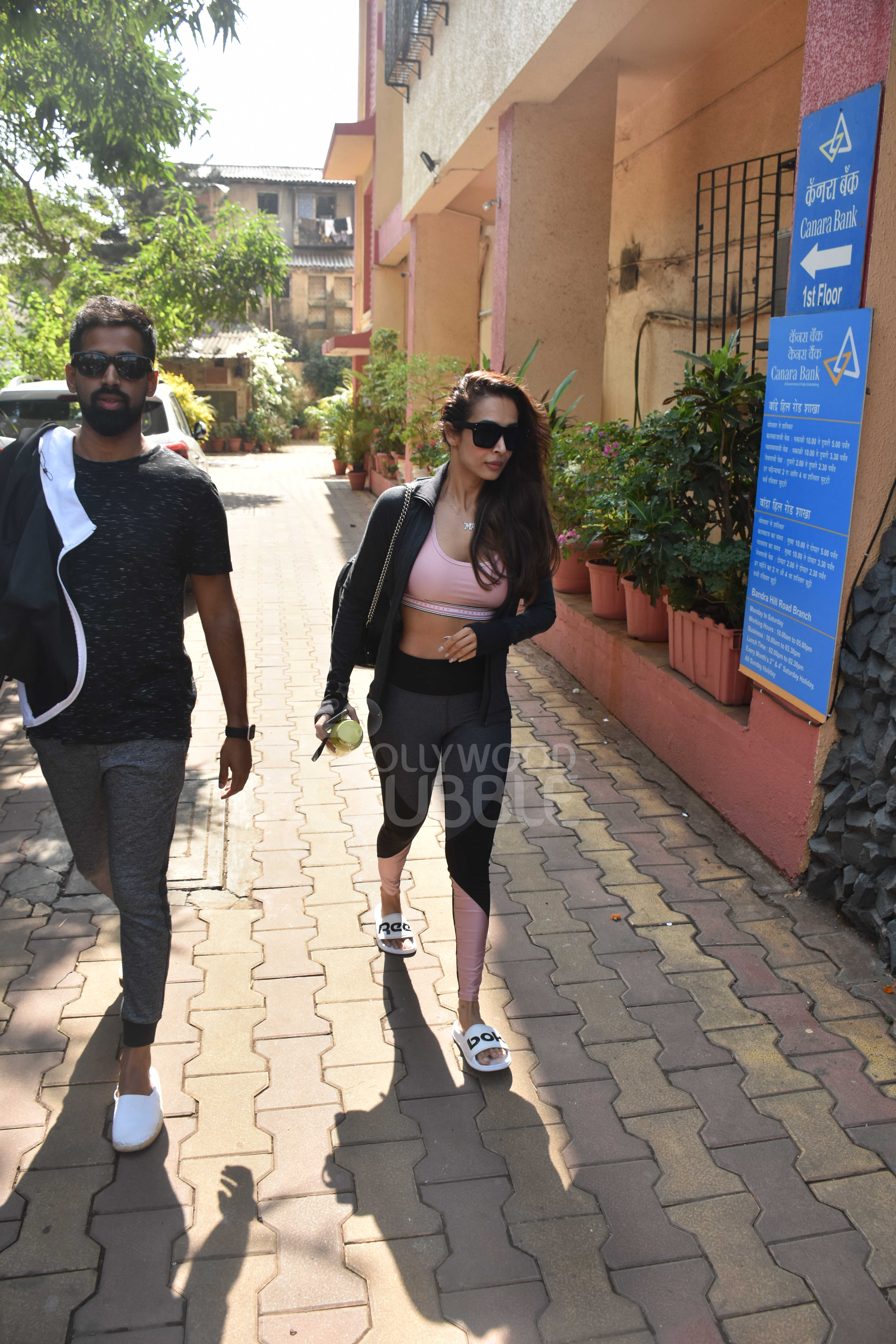 Malaika nailed her yoga look