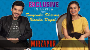 Divyendu Sharma and Rasika Dugal talk about their super successful show 'Mirzapur'