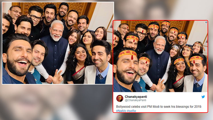Modi Bollywood Stars Selfie
