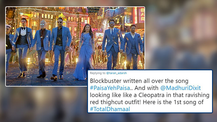 Paisa Yeh Paisa Song Twitterati Reactions