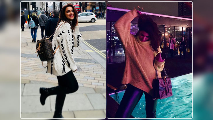 parineeti chopra london vacation pictures