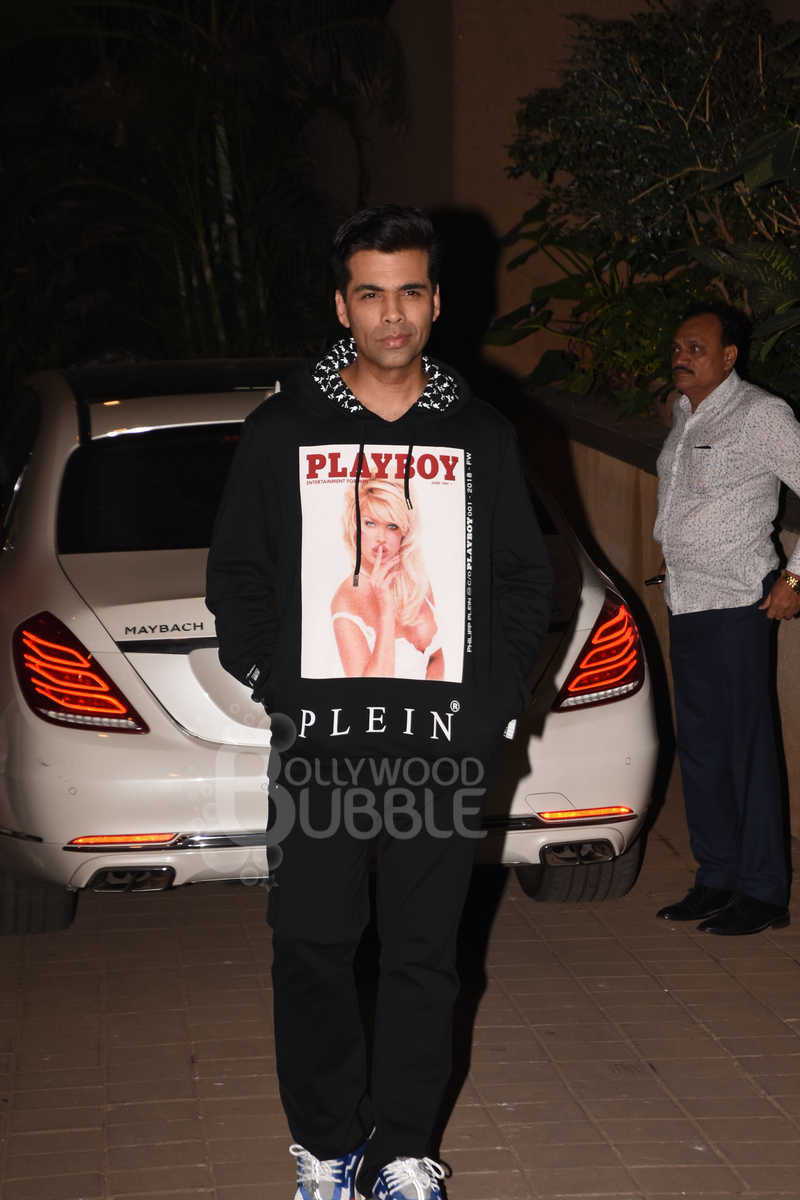 punit malhotra bash tiger shroff ananya janhvi karan johar