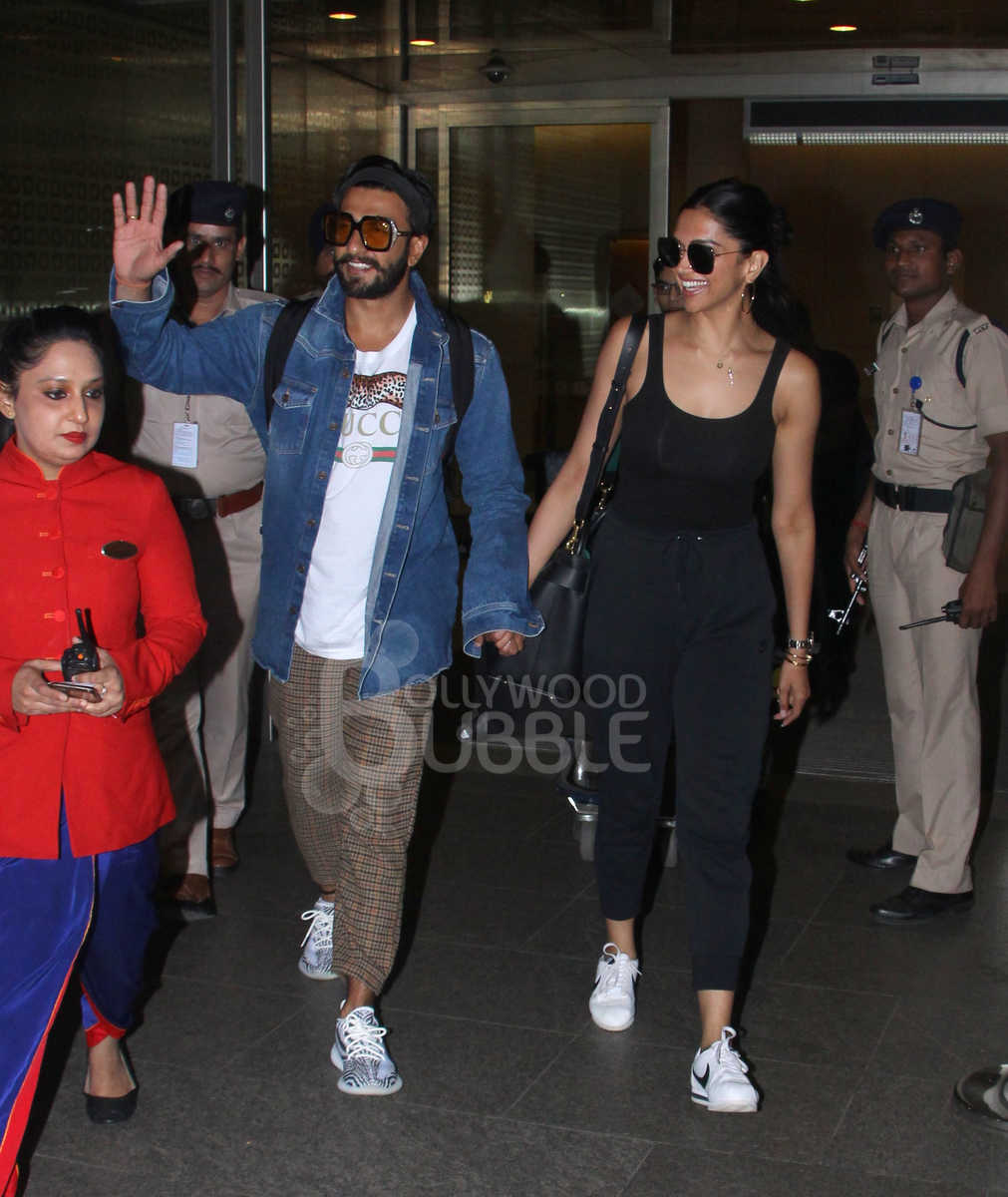 ranveer deepika return honeymoon srilanka
