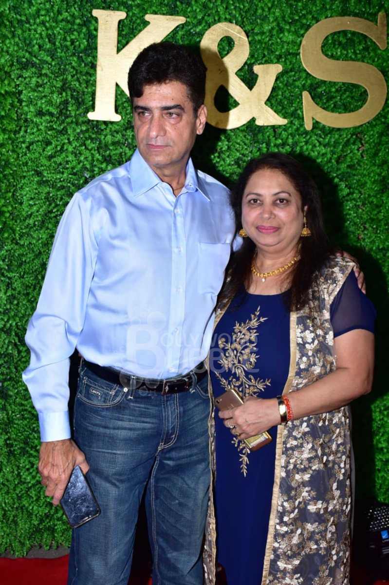 Indra Kumar and wife