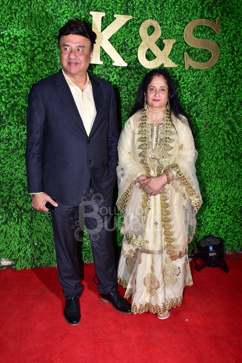 Anu Malik and wife