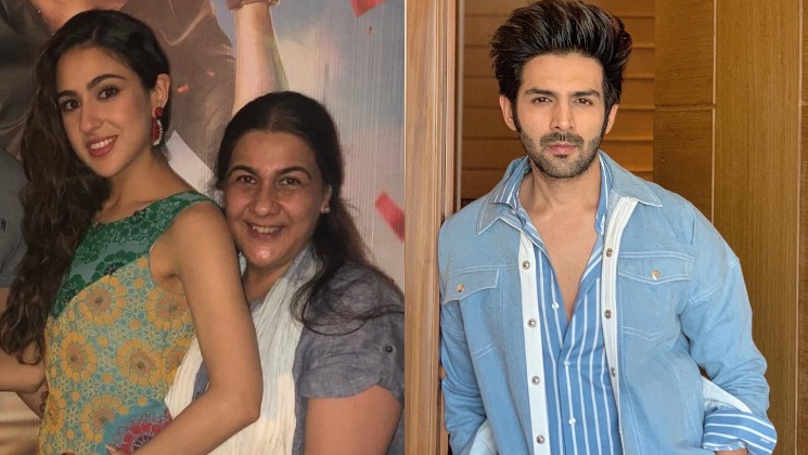 sara ali khan amrita singh message kartik aaryan instagram