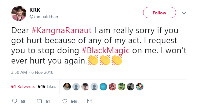 On Kangana Ranaut