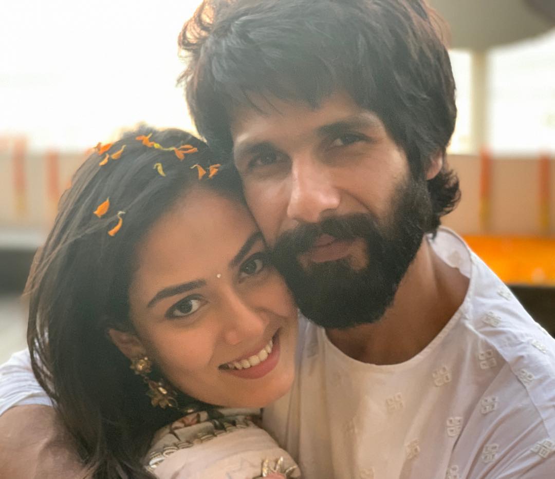 Shahid Kapoor and Mira Rajput