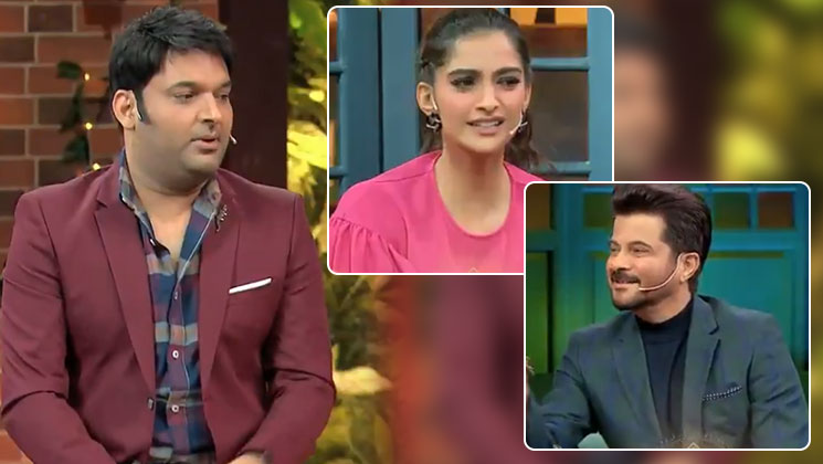 Sonam Kapoor Anil Kapoor The Kapil Sharma Show