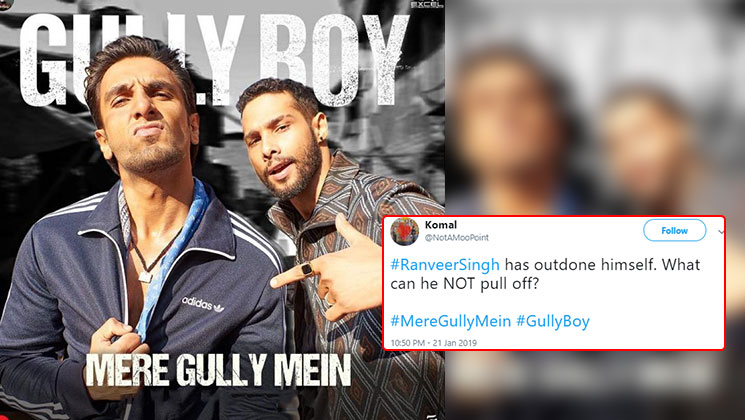 Mere Gully Mein twitter reaction