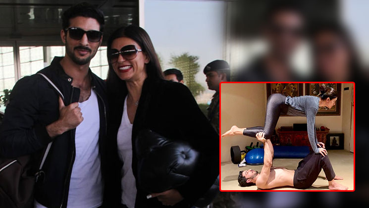 Suhsmita Sen Rohman Shawl Work Out