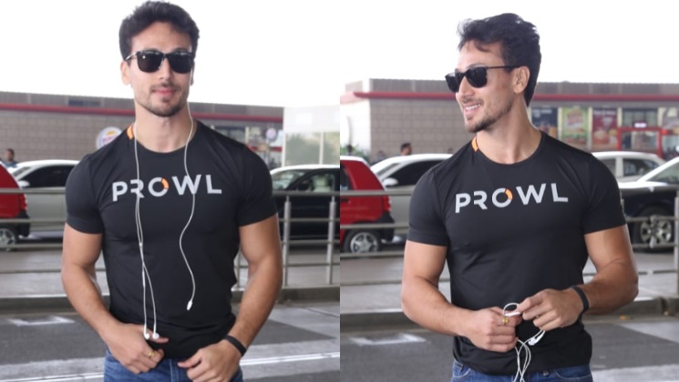 pics tiger shroff airport gym