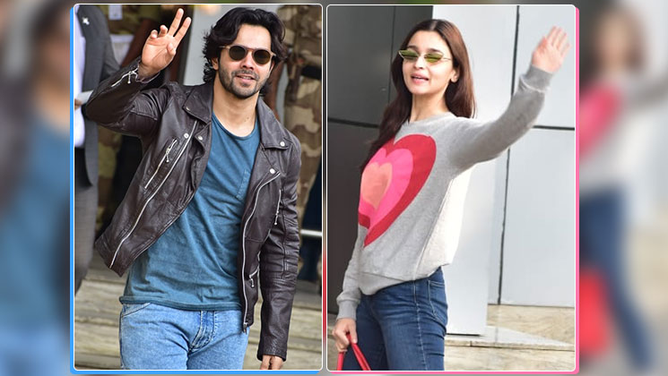 pics varun alia gwalior kalank