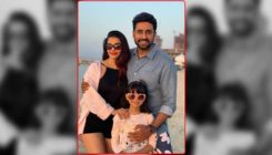 Abhishek Bachchan shares a cute pic with wifey Aishwarya and daughter Aaradhya