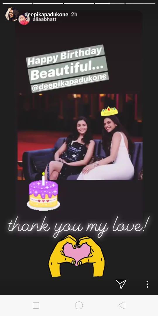 Alia Bhatt Deepika birthday