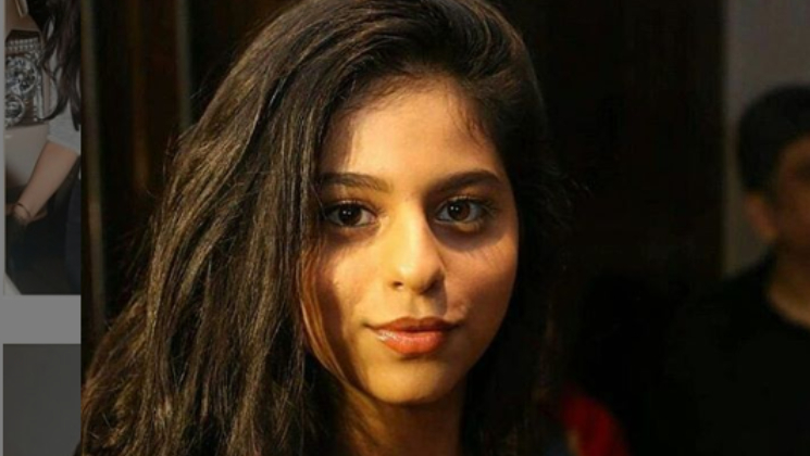 Suhana Khan pool video furry friend