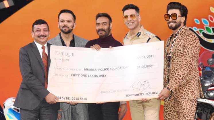 Rohit Shetty donates huge amount to Mumbai Police