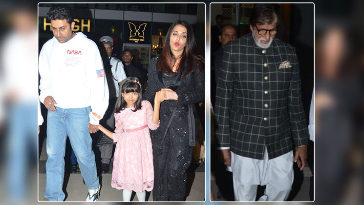 pics abhishek family birthday dinner