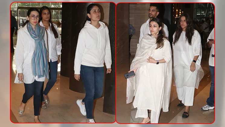 Bollywood celebs Vikram Phadnis Mother Prayer Meet