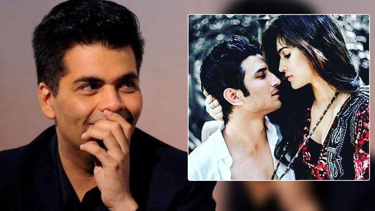 Karan Johar Kriti Sanon Sushant Chemistry Raabta
