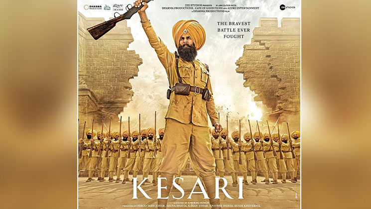 akshay kumar kesari trailer poster