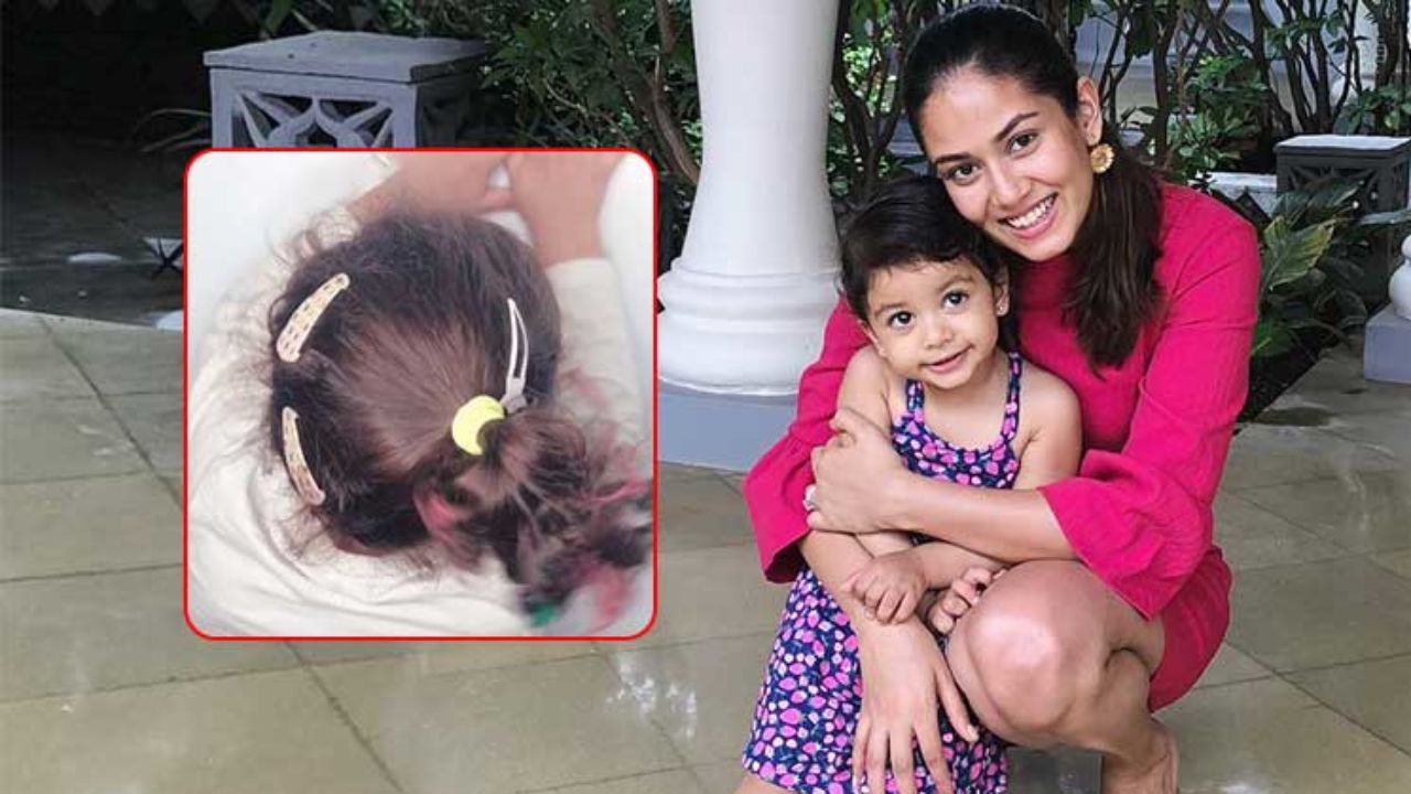 Cool Mom Mira Rajput Gets Daughter Misha S Hair Coloured Bollywood Bubble