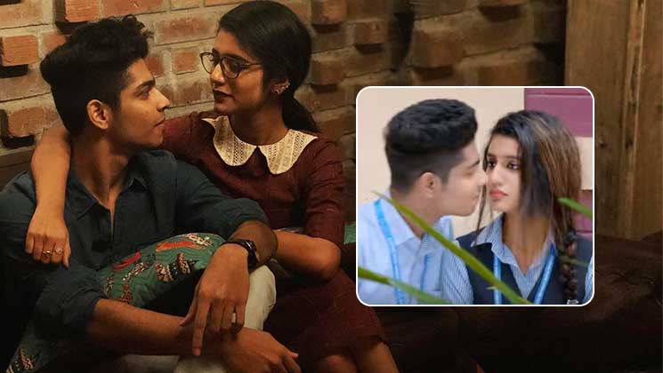Priya Prakash Varrier Roshan Abdul liplock video