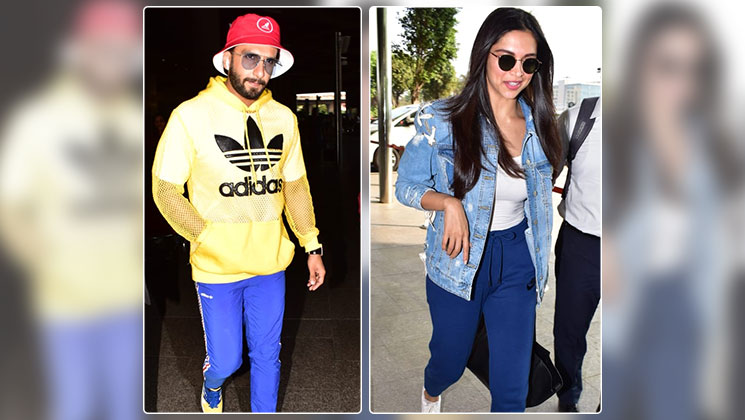 Ranveer Deepika airport