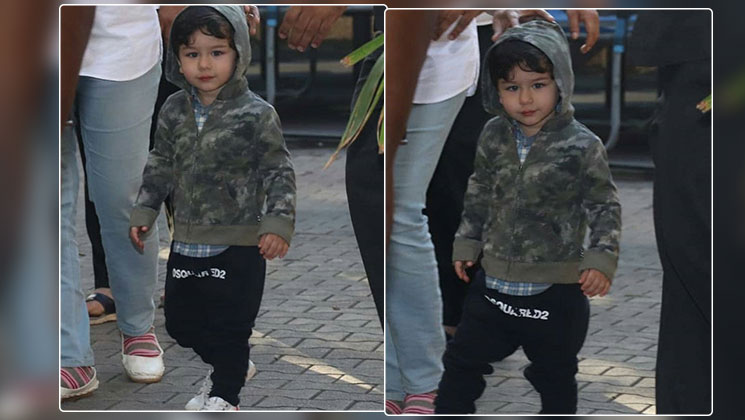 Taimur Ali Khan Rides Horse