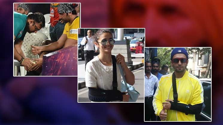 Bollywood actors suffering injury