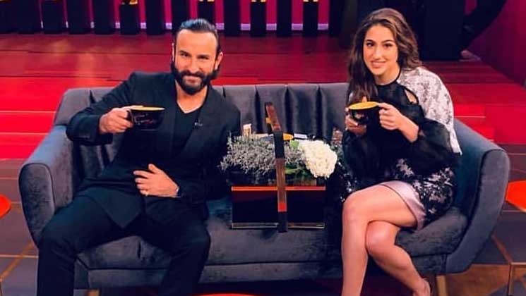 Sara Ali Khan Saif Ali Khan throwback pic