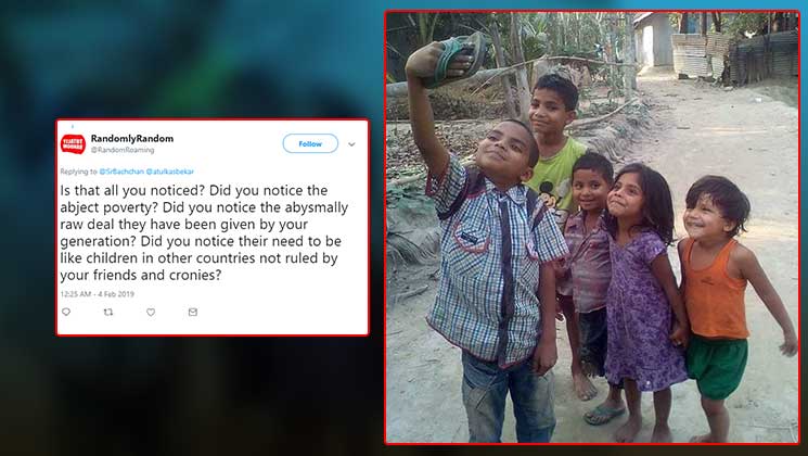 selfie with Slipper Amitabh Bachchan trolled