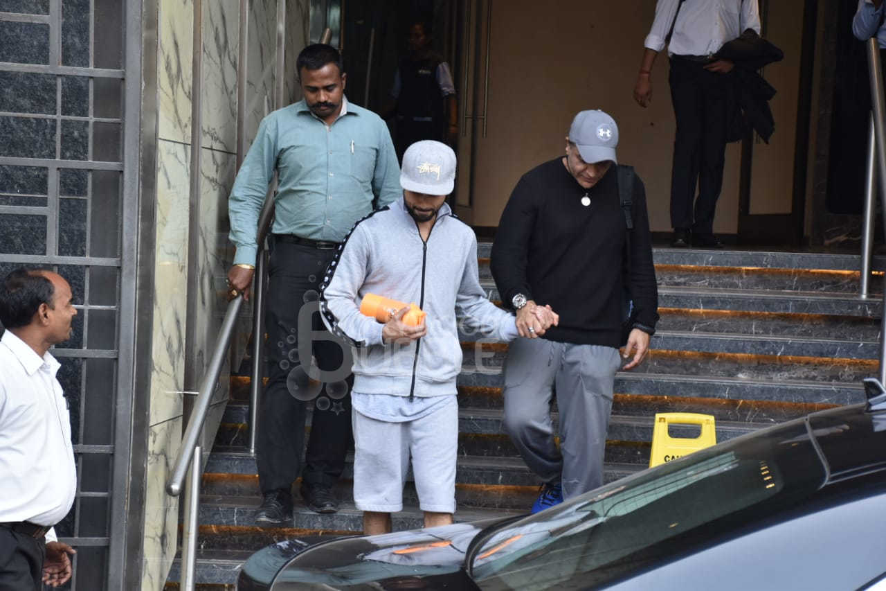 Shahid Kapoor Post Gym Photos