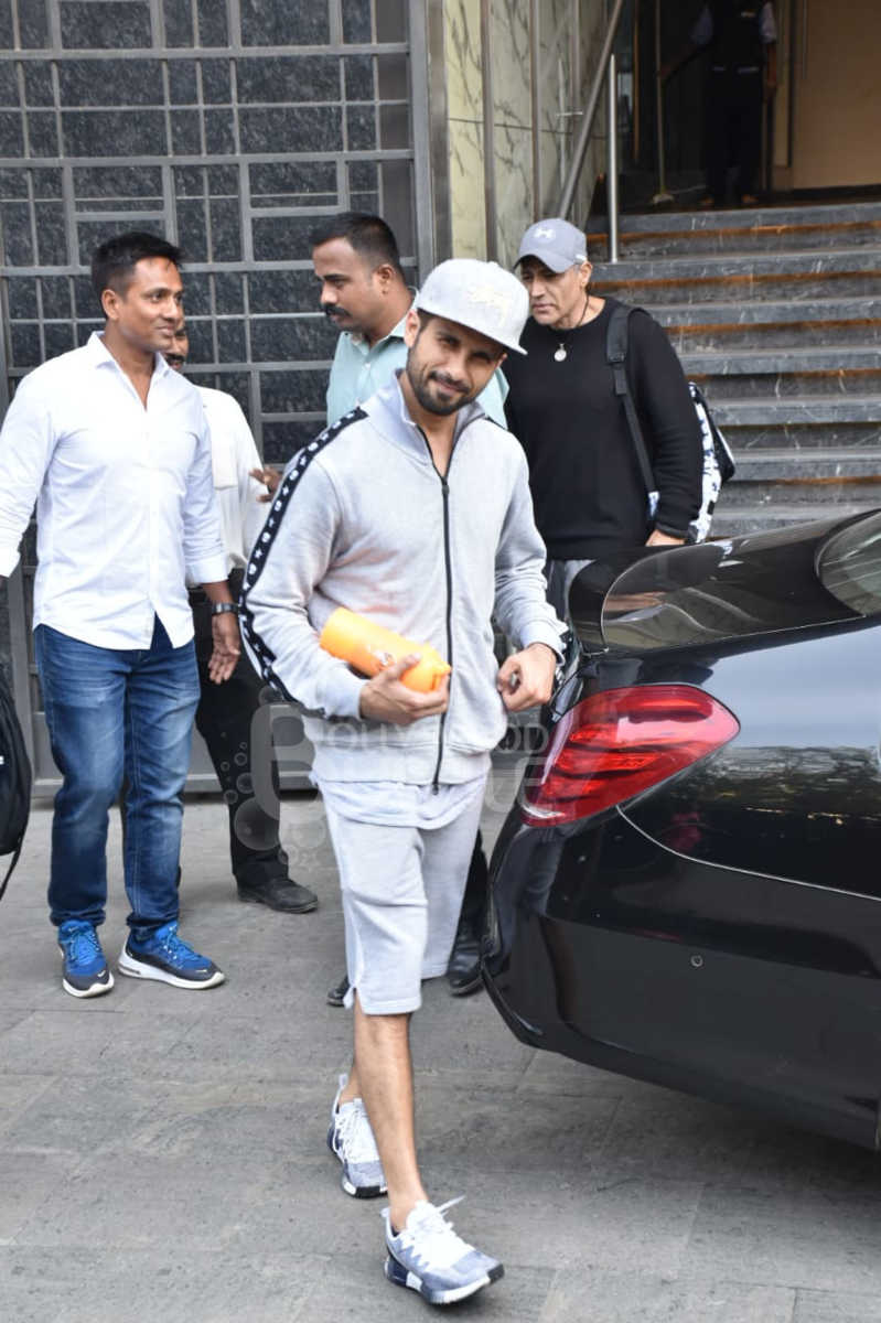 Shahid Kapoor Post Gym Photos