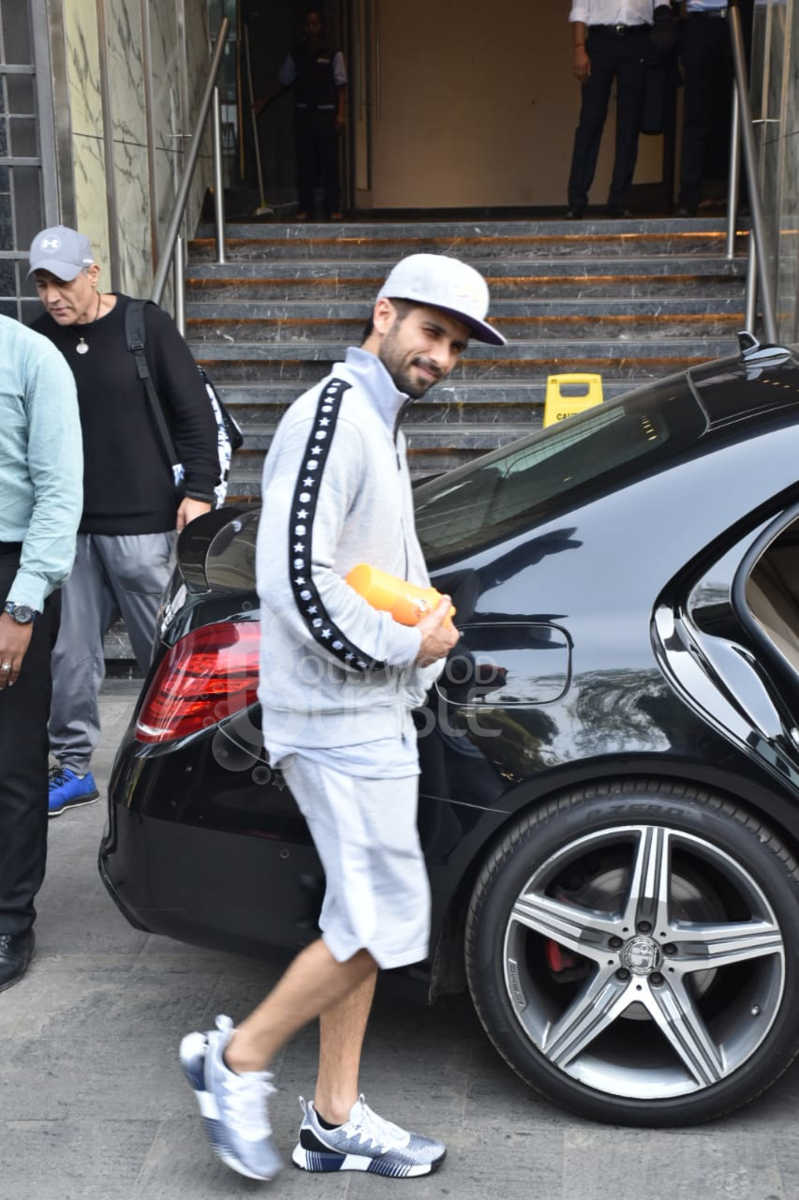 Shahid Kapoor Post Gym Photos