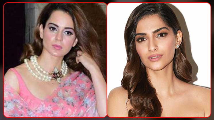 Sonam Kapoor Kangana Ranaut Manikarnika