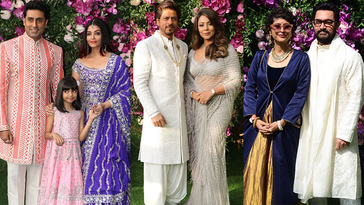 b-town couples akash ambani shloka mehta wedding