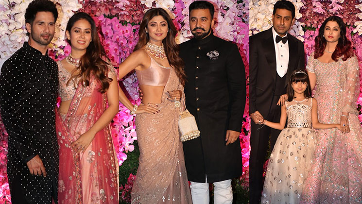 Akash Ambani Shloka Mehta wedding reception b-town couples